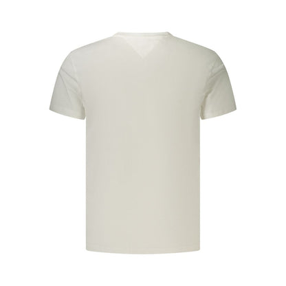Tommy Hilfiger White Cotton Men's T-Shirt