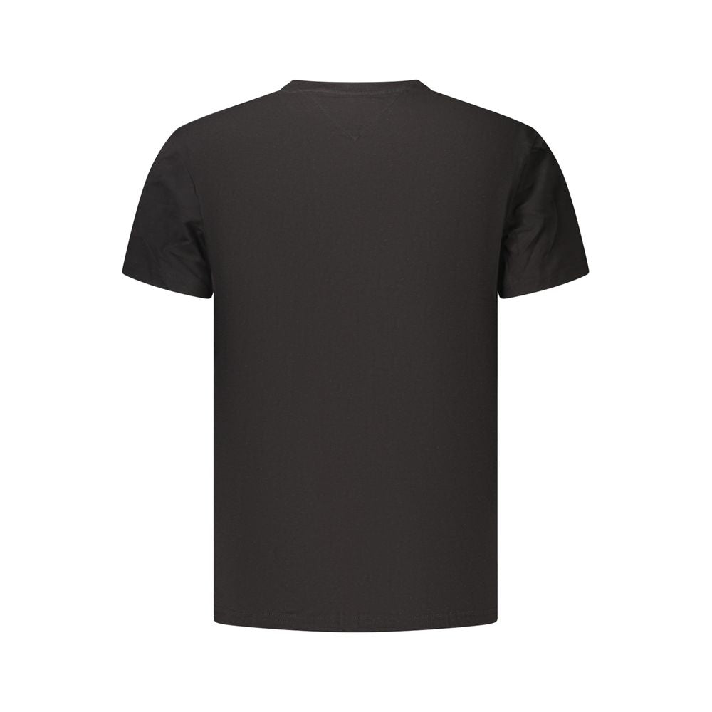 T-shirt Tommy Hilfiger da uomo in cotone nero