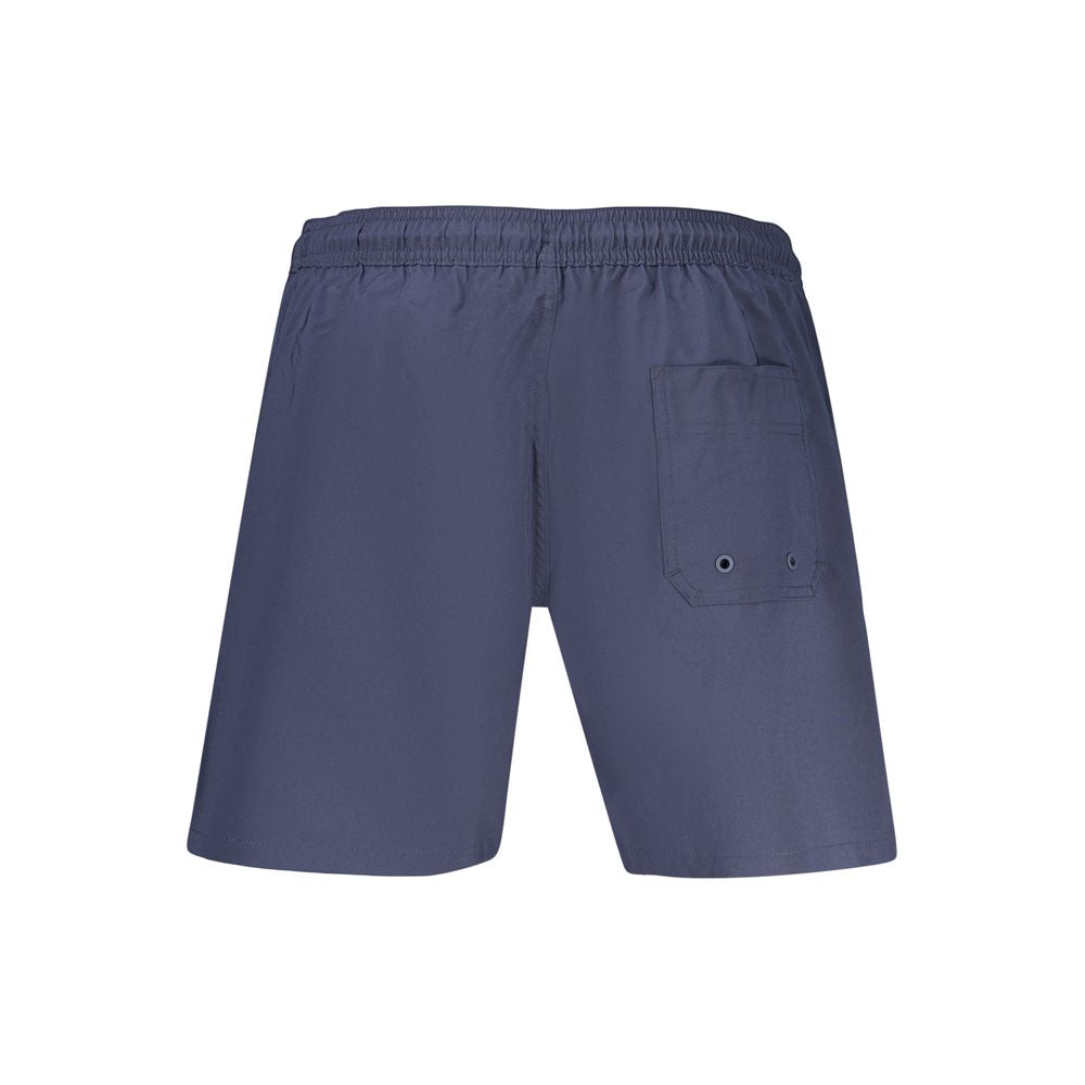 Short de bain en polyester bleu Calvin Klein pour homme