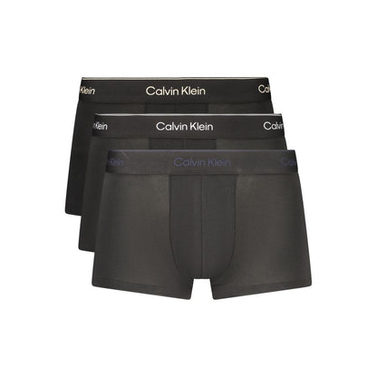 Short da uomo Calvin Klein in cotone nero