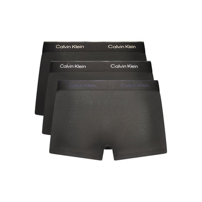 Short da uomo Calvin Klein in cotone nero