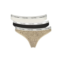 Calvin Klein Black Cotton Women Intimo