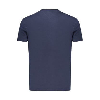 Tommy Hilfiger Blu Cotton Mens T-Shirt