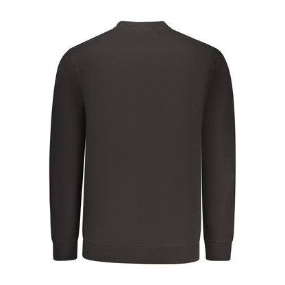 Tommy Hilfiger Felpa da Uomo in Cotone Nero