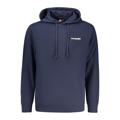 Felpa da uomo Tommy Hilfiger in cotone blu