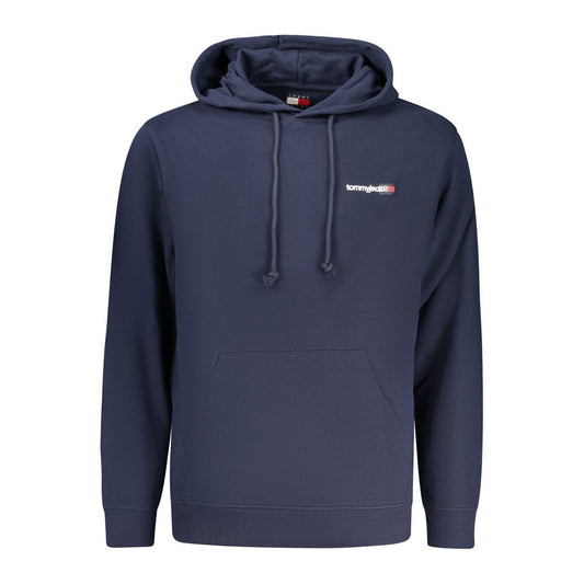 Felpa da uomo Tommy Hilfiger in cotone blu