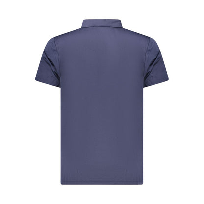 Lotto Blue Polyester Men's Polo Shirt