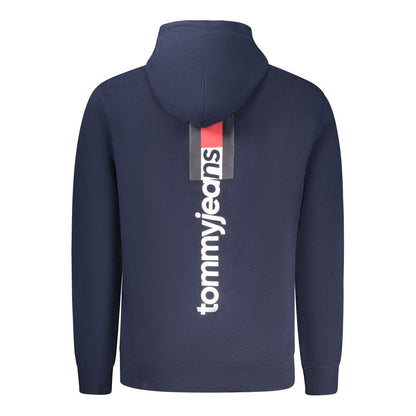 Felpa da uomo Tommy Hilfiger in cotone blu