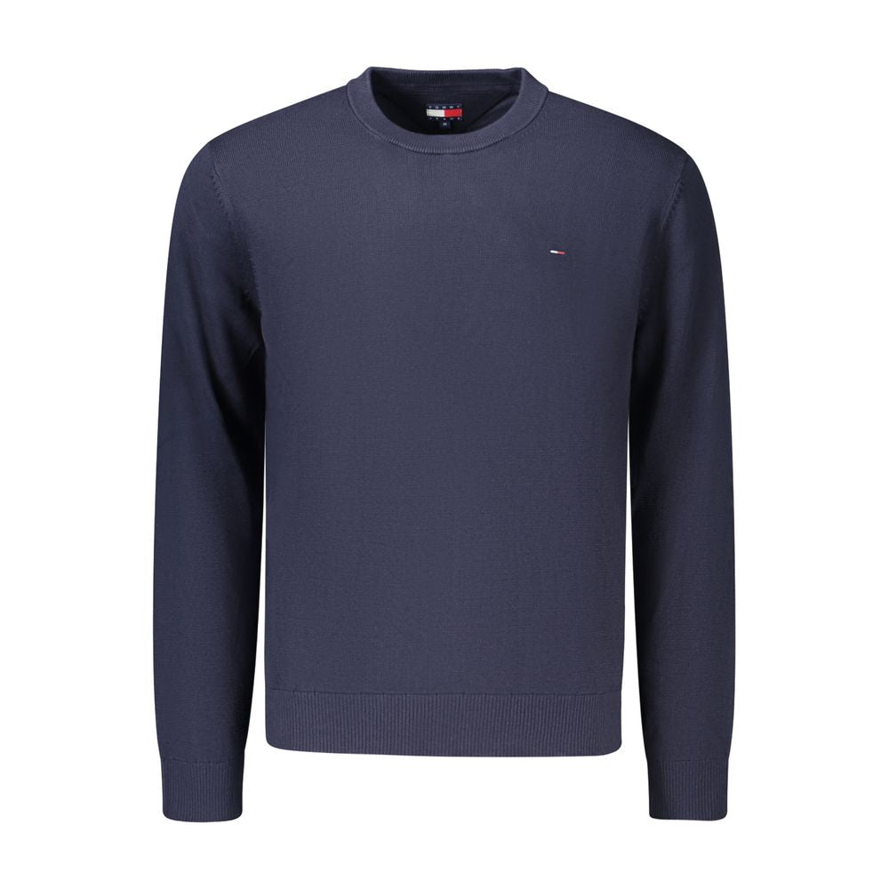 Tommy Hilfiger Pull en coton bleu pour homme