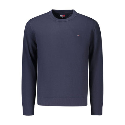 Tommy Hilfiger Pull en coton bleu pour homme