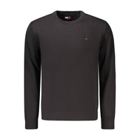 Maglione da uomo Tommy Hilfiger nero in cotone