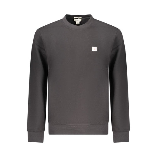 Calvin Klein Felpa da uomo in cotone nero