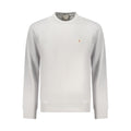 Felpa da uomo Calvin Klein in cotone grigio