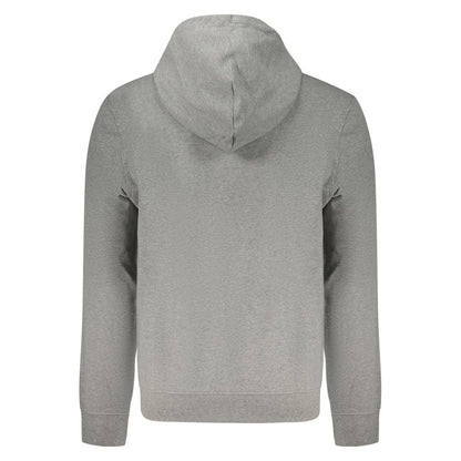 Calvin Klein Gray Cotton Men's Hoodie