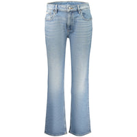Calvin Klein Azzurro Cotton Women's Jeans