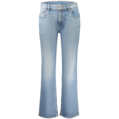 Calvin Klein Azzurro Cotton Women's Jeans