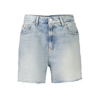 Tommy Hilfiger Azzurro Cotton Women's Short