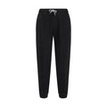 Brunello Cucinelli Joggers en coton noir (Pantalon d'entraînement)