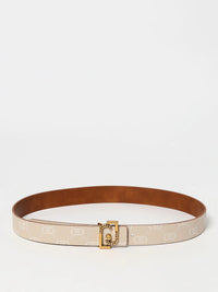 Liu Jo Beige Leather Regular Belt