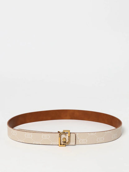 Liu Jo Beige Leather Regular Belt