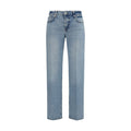 Jean droit en coton bleu 7FOR