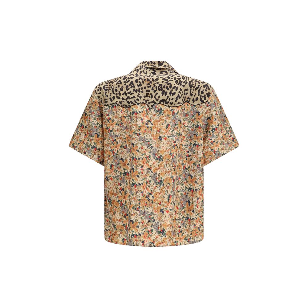 Camicia in seta fantasia multicolor Valentino Garavani