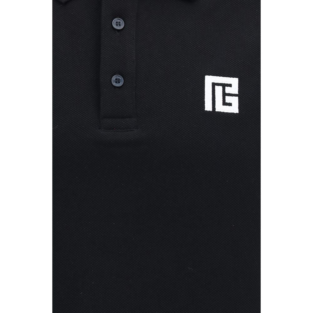 Balmain zwart katoenen poloshirt
