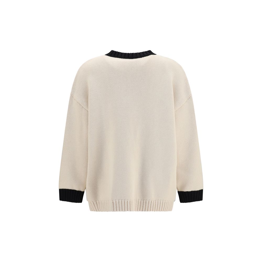 Valentino Garavani Beige Baumwoll-Cardigan