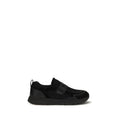 Prada svarta sportiga sneakers i kalvskinn Bos Taurus