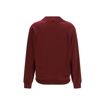 Miu Miu Bordeaux Wool Oves Aries Cardigan
