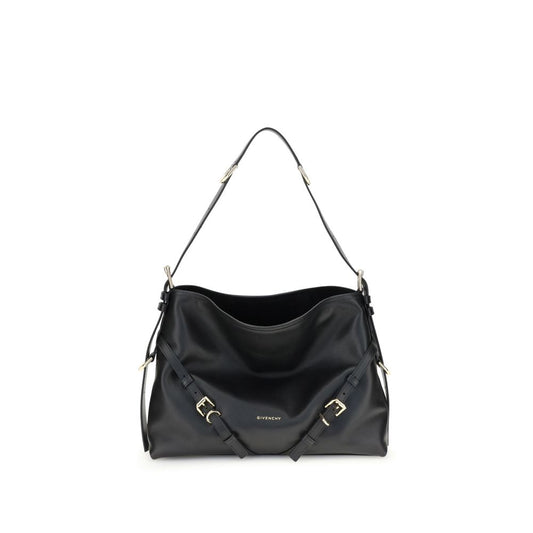 Borsa a mano Givenchy Bos Taurus in pelle di vitello nera