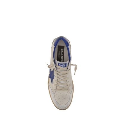 Golden Goose White Calf Leather Bos Taurus Sneakers basse