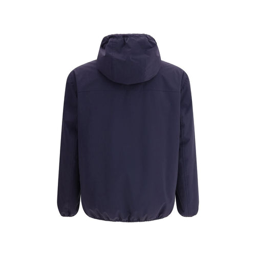 Brunello Cucinelli blå skaljacka i nylon