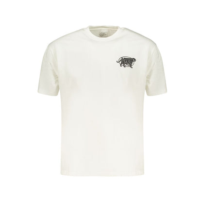 Vans White Cotton Men's T-Shirt
