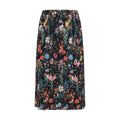 Gonna midi Gucci in seta multicolore