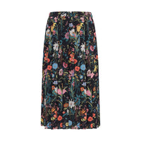 Gucci Multicolor Silk Midi Skirt