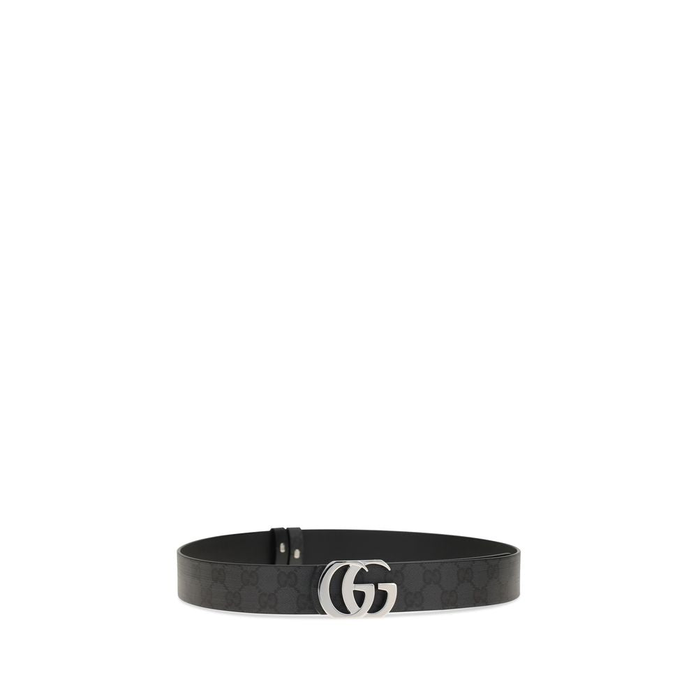 Gucci Regularbälte i svart kalvläder av nötkreatur