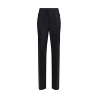 Gucci Black Silk Dress Pants