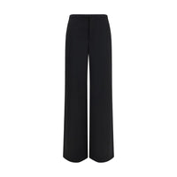 Gucci Black Wool Oves Aries Casual Pants