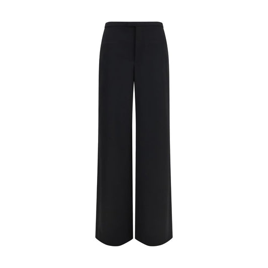 Pantaloni casual in lana nera Gucci Oves Aries