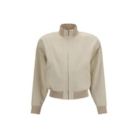 Gucci Beige Cotton Bomber