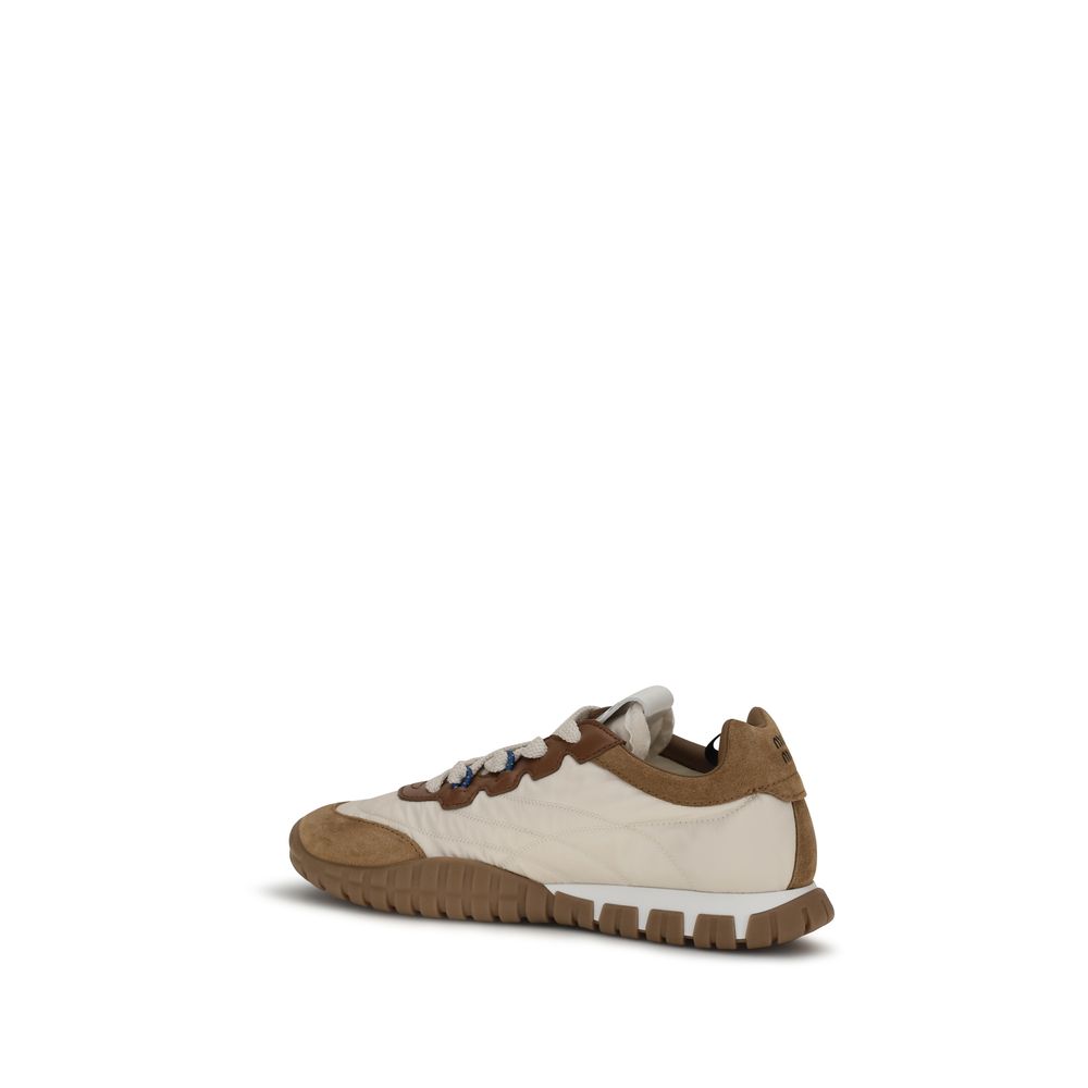 Miu Miu Sneakers atletiche beige in poliammide
