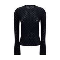 Gucci Black Cotton T-Shirt