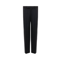Prada Blue Wool Dress Pants