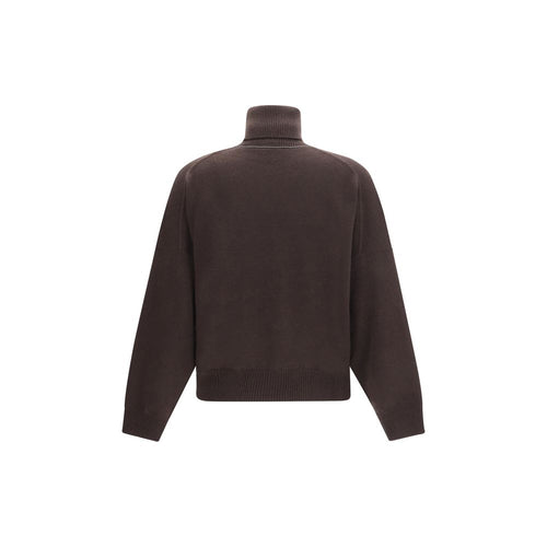 Brunello Cucinelli Brauner Kaschmir-Rollkragenpullover
