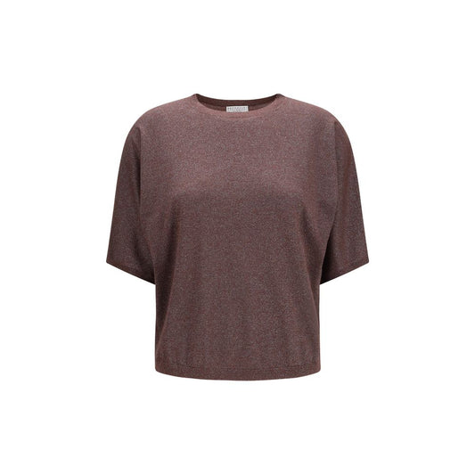Felpa Brunello Cucinelli in cashmere viola