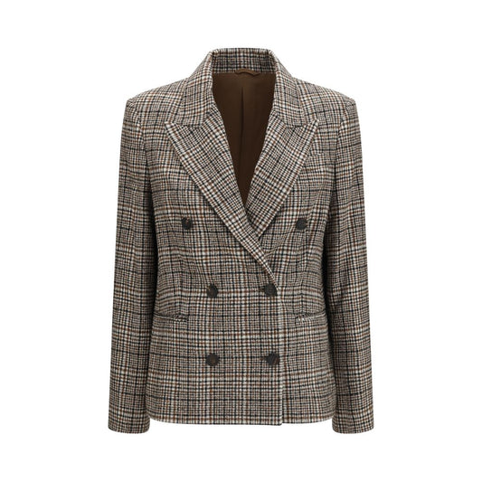 Giacca Brunello Cucinelli Multicolore in Alpaca Vicuña