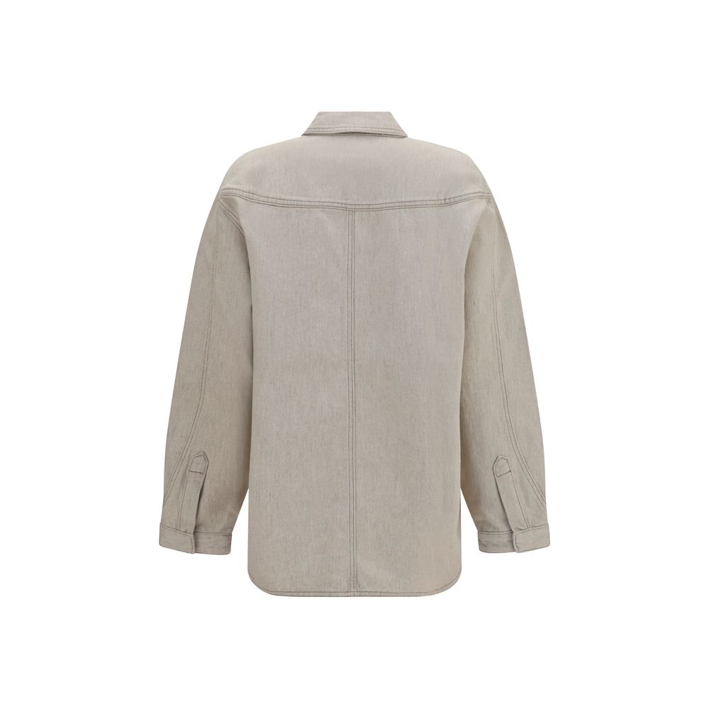 Jacquemus Camicia Denim Beige