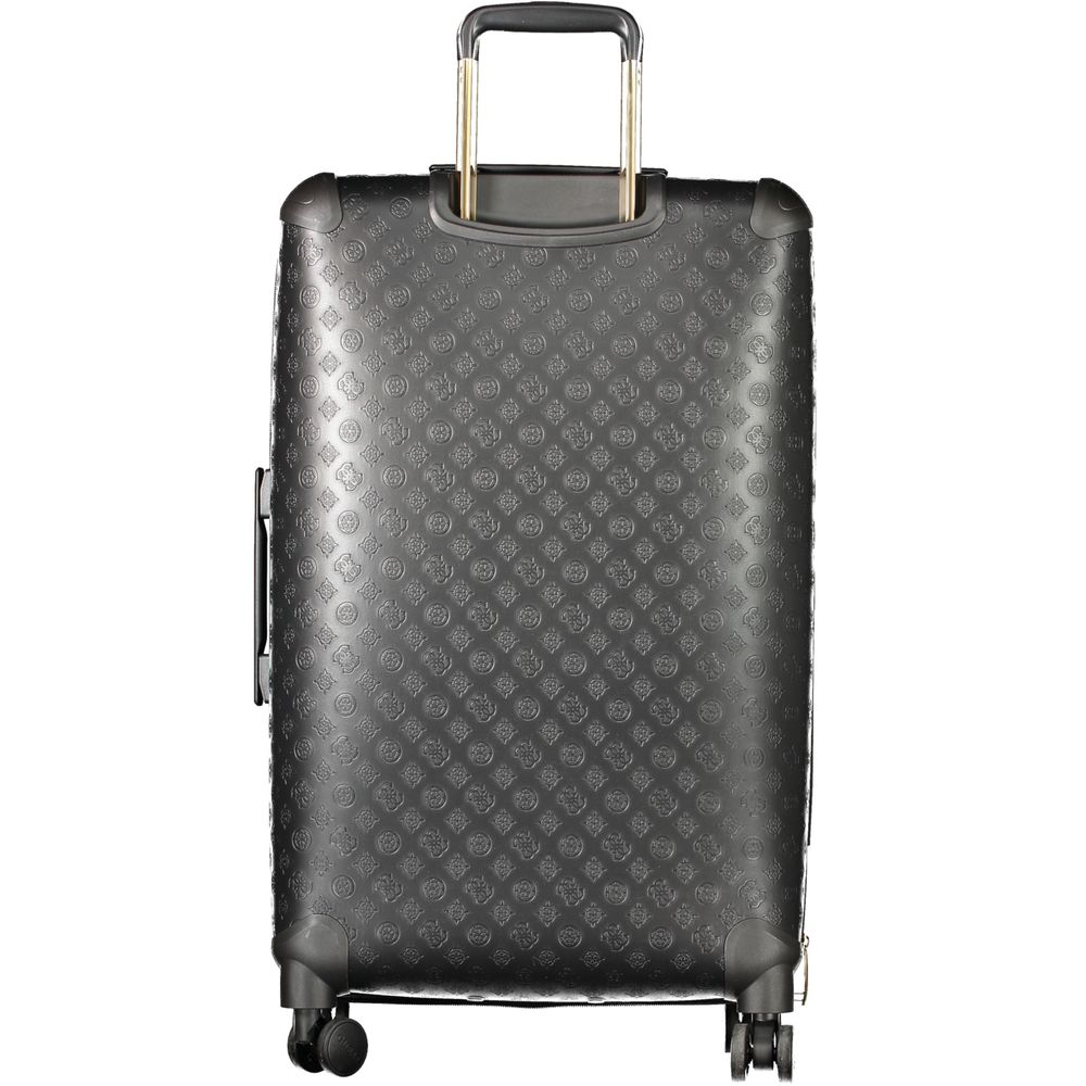 Borsa da viaggio da donna Guess Jeans in poliuretano nero