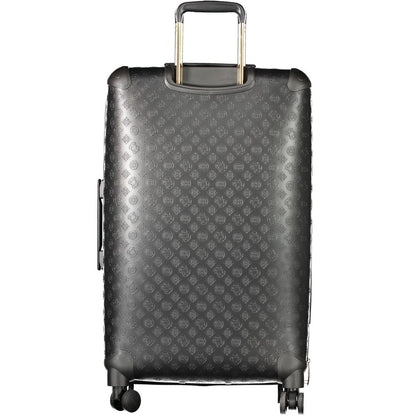 Borsa da viaggio da donna Guess Jeans in poliuretano nero